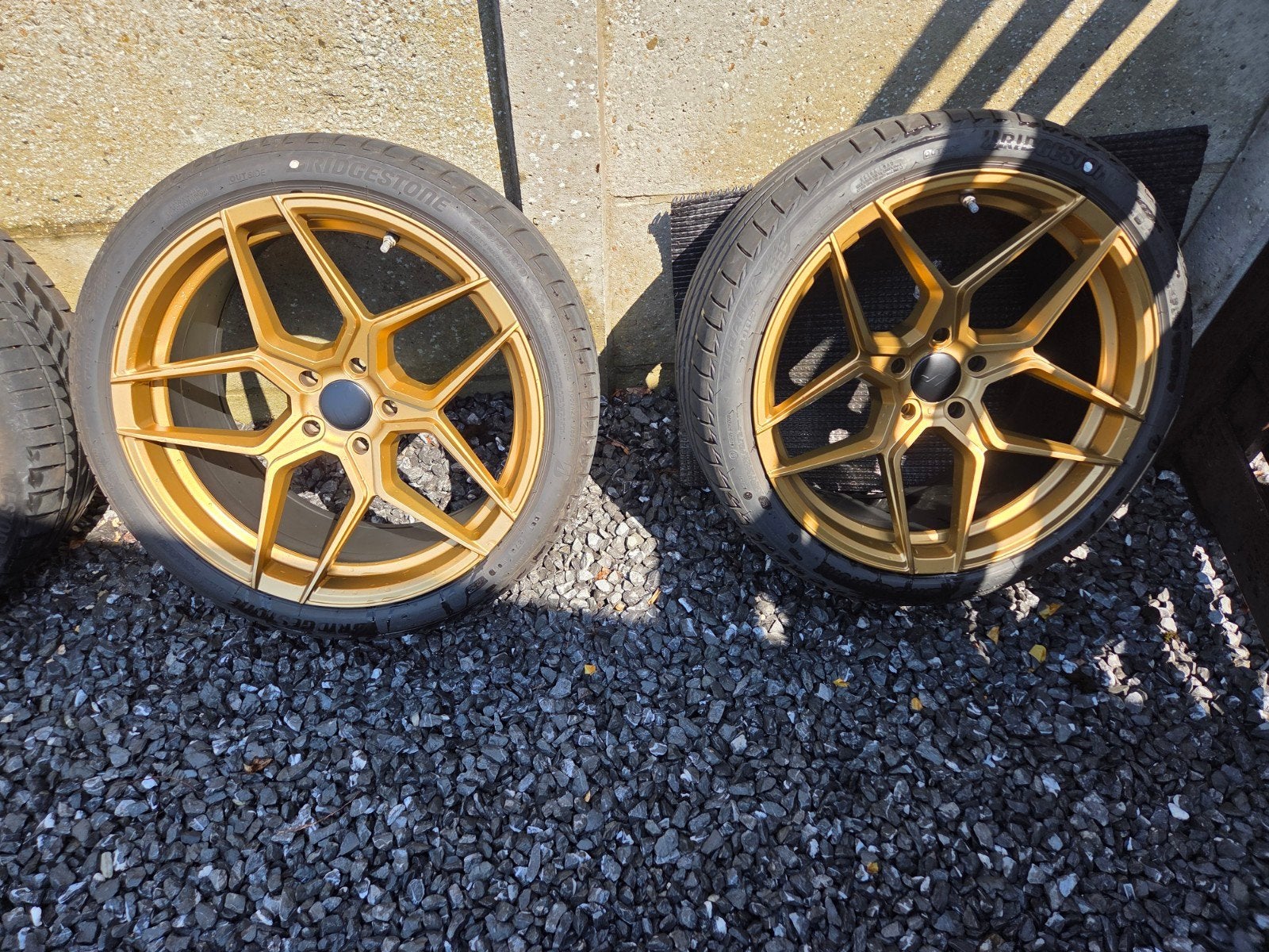 19inch jr 34 breedset velgen en banden., Enlèvement, Pneu(s)
