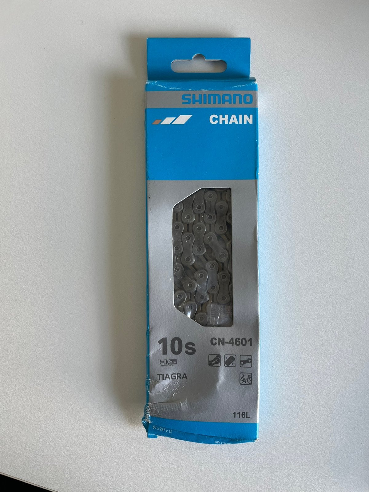 Chaîne Shimano 10 vitesses CN 4601, Vélos & Vélomoteurs, Enlèvement, Neuf