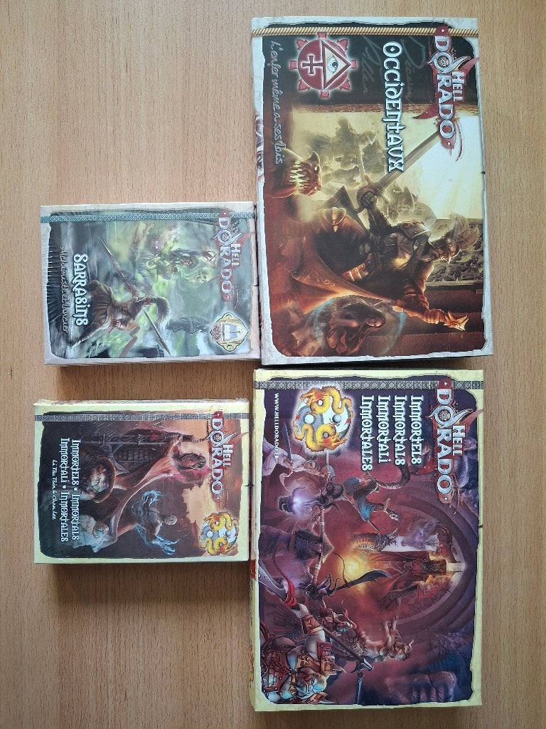 Lot de figurines Hell Dorado, Ophalen, Zo goed als nieuw, Figuur of Figuren