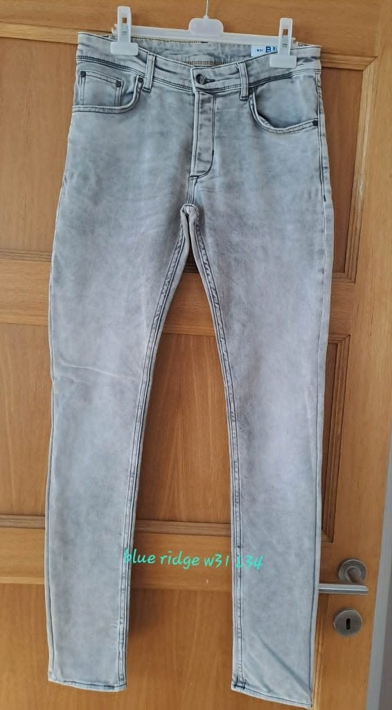 Pantalon Blue Ridge, Gris, Comme neuf, Autres tailles de jeans, Enlèvement