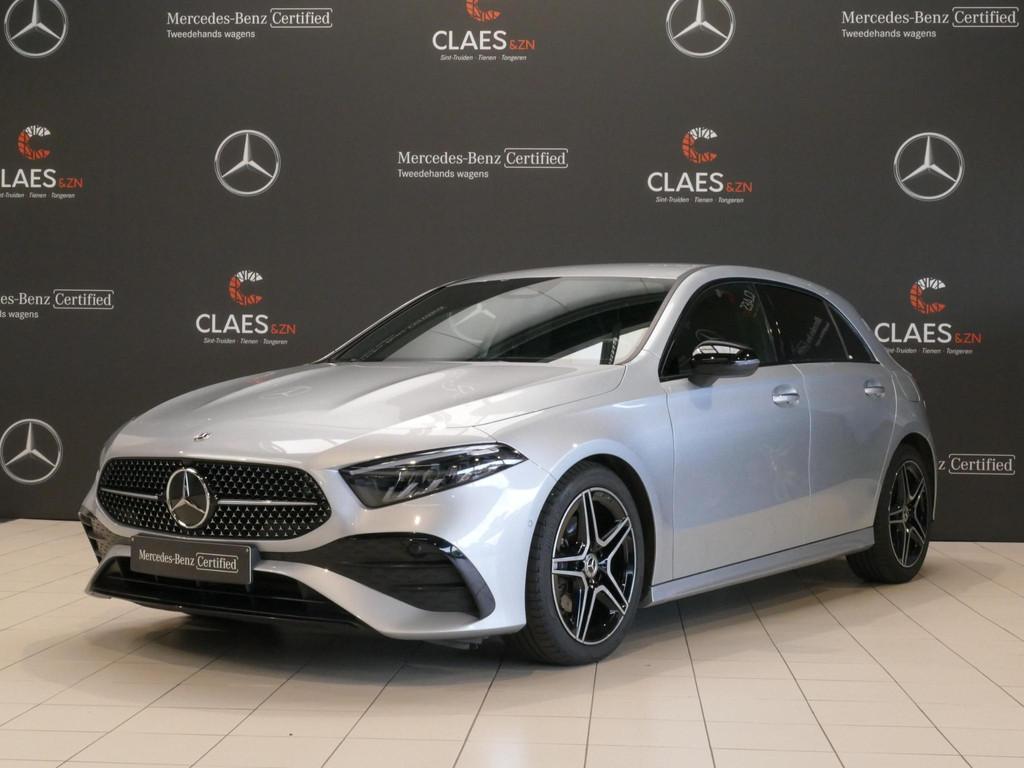 Mercedes-Benz A-Klasse 180d AMG Line (automatique), Autos, Mercedes-Benz, 135 g/km, Entreprise, https://public.car-pass.be/vhr/0fb8bf6b-81e0-40be-a495-50a4dd583959