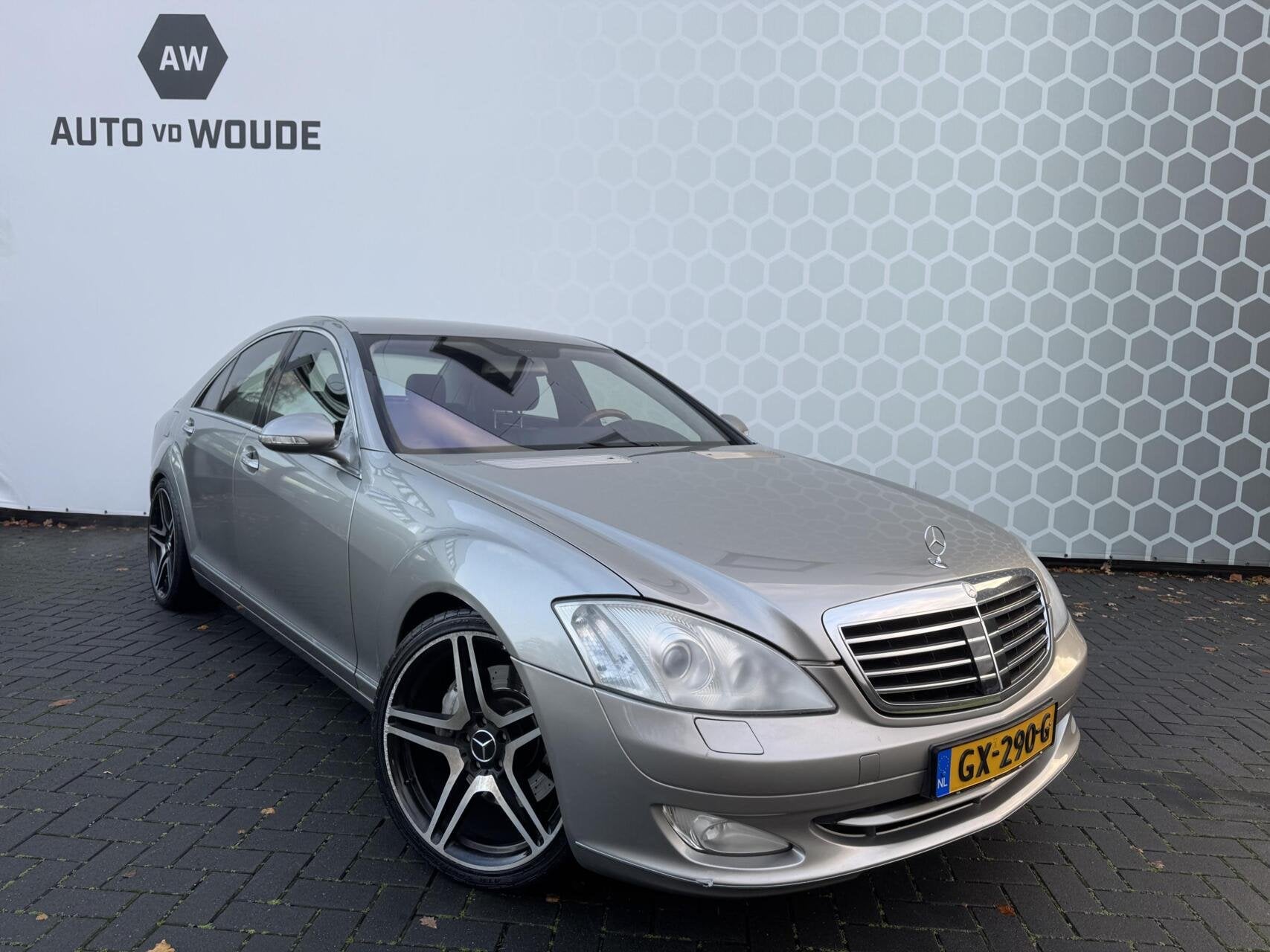 Mercedes S-klasse 500 Distronic 20 inch AMG Zwart Leer Xenon, Auto's, Automaat, Achterwielaandrijving, Gebruikt, Leder