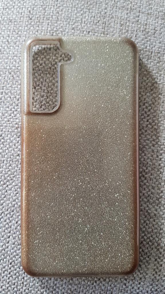 Coque Dorée, pour Samsung S21FE, Enlèvement ou Envoi, Utilisé, Autres modèles, Façade ou Cover