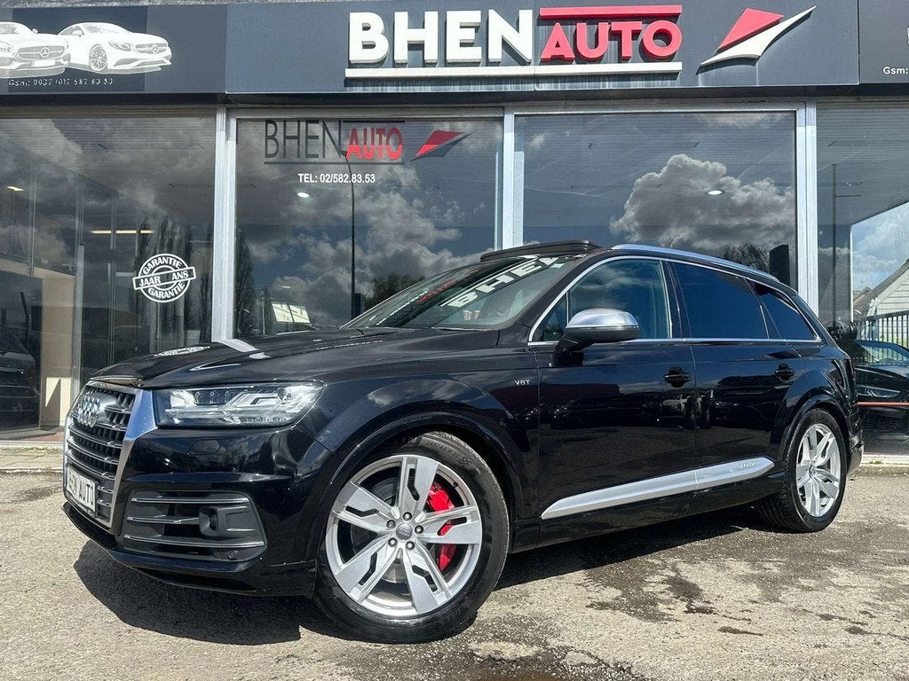 Audi SQ 7 SQ7 4.0 TDi V8 SQ7/7PLACES/FULL OPTIONS/XENON/FULL, Autos, Cuir, SQ7, Achat, Entreprise