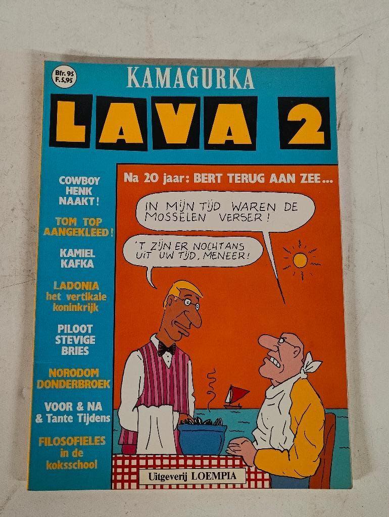 Strip Kamagurka - Lava 2, Boeken, Stripverhalen, Ophalen of Verzenden, Zo goed als nieuw