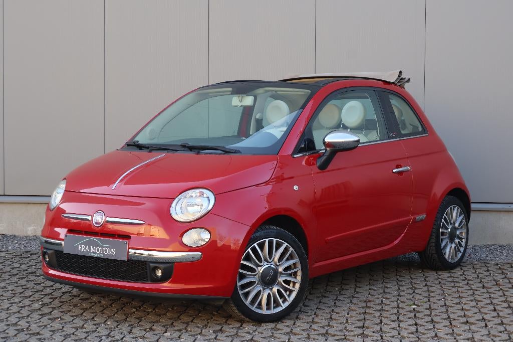 Fiat 500C 1.2i Cabrio PDC Airco Garantie *, Autos, Achat, Entreprise, Cabriolet, Boîte manuelle