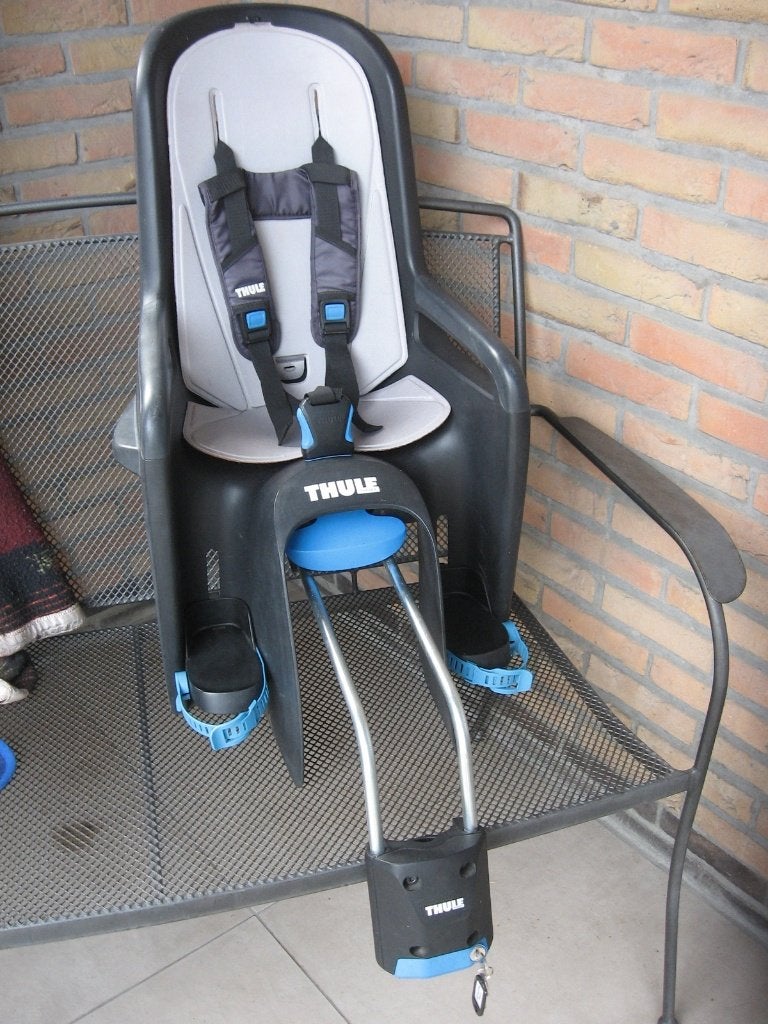 Thule fietsstoel, Ophalen, Gebruikt, Achterzitje, Thule