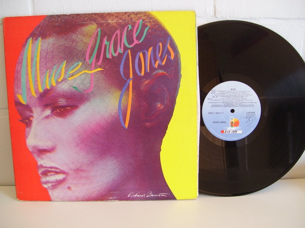 GRACE JONES  muse, Cd's en Dvd's, Vinyl | R&B en Soul, LP, Funk, Ophalen of Verzenden, Zo goed als nieuw
