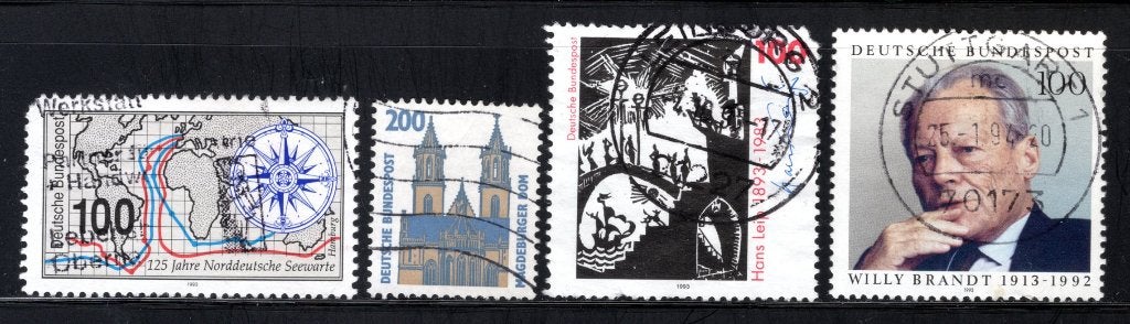 DUITSLAND Lot 1993 gestempeld, Verzenden, BRD, Gestempeld