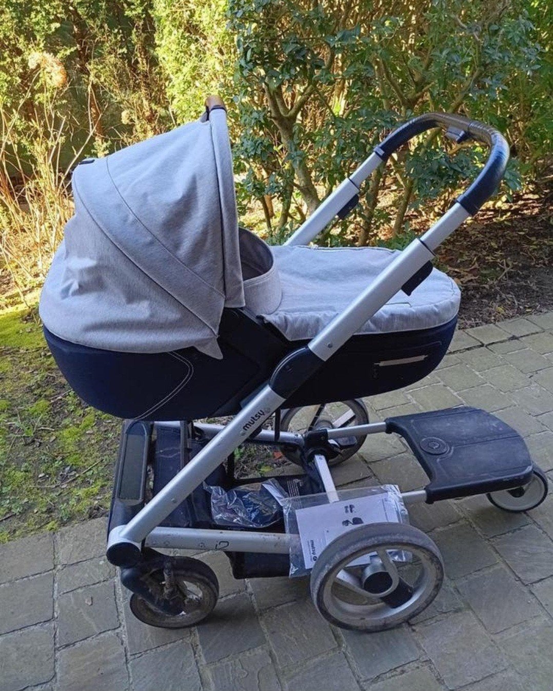 Complete kinderwagen Mutsy, Utilisé, Poussette, Mutsy, Tige de poussée réglable