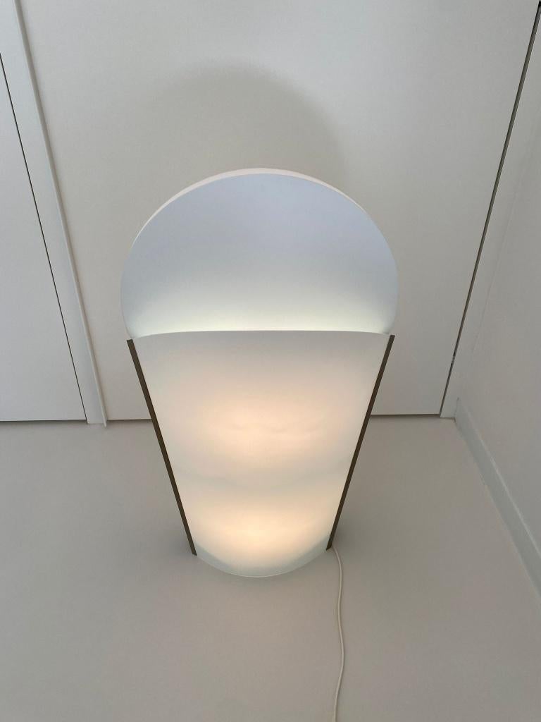 Lampadaire design vintage « Sun-Ra », Enlèvement ou Envoi, Moins de 100 cm, Comme neuf, Synthétique