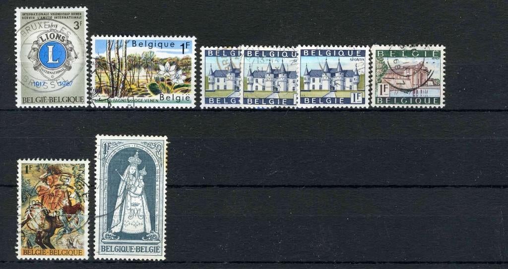 (B) Jaar 1967 gestempeld (1404-1436) -6, Postzegels en Munten, Postzegels | Europa | België, Ophalen of Verzenden, Gestempeld