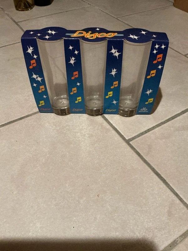 Verres à eaux, Verzamelen, Glas en Drinkglazen, Ophalen, Zo goed als nieuw, Waterglas