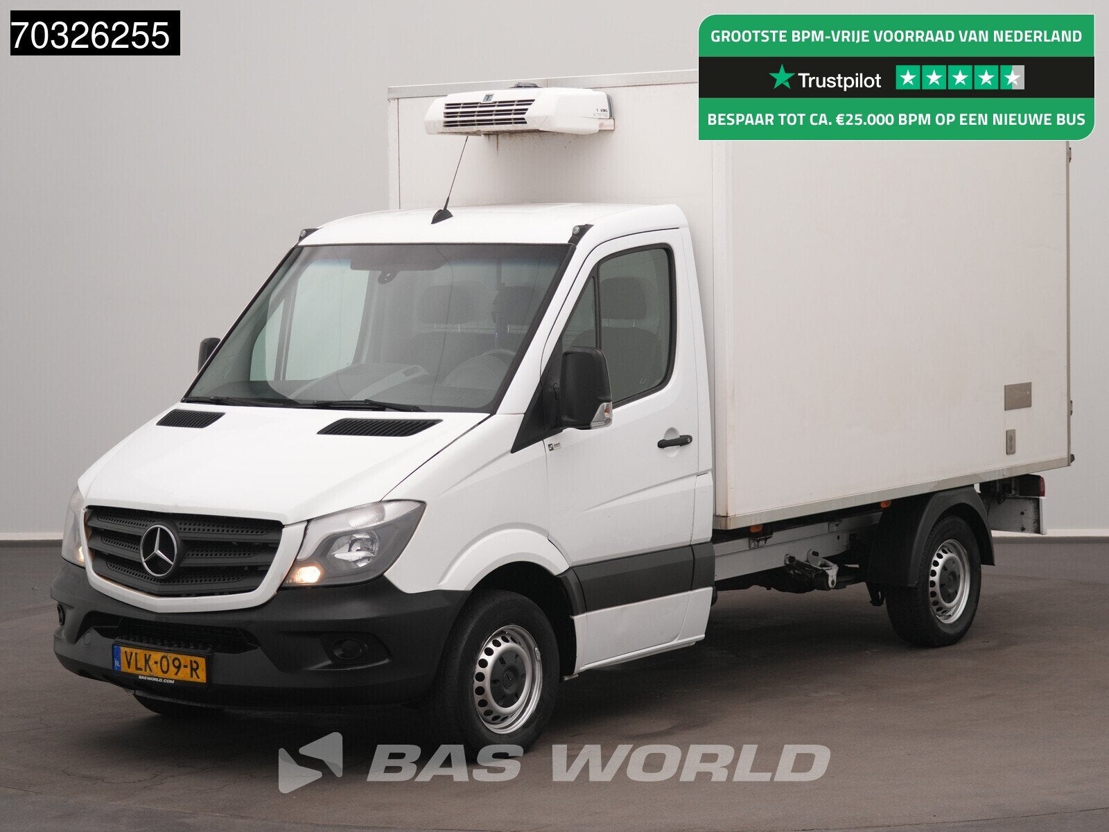 Mercedes Sprinter 316 CDI Koelwagen Zijdeur Achterdeuren The, Stof, Euro 6, 4 cilinders, 2000 kg