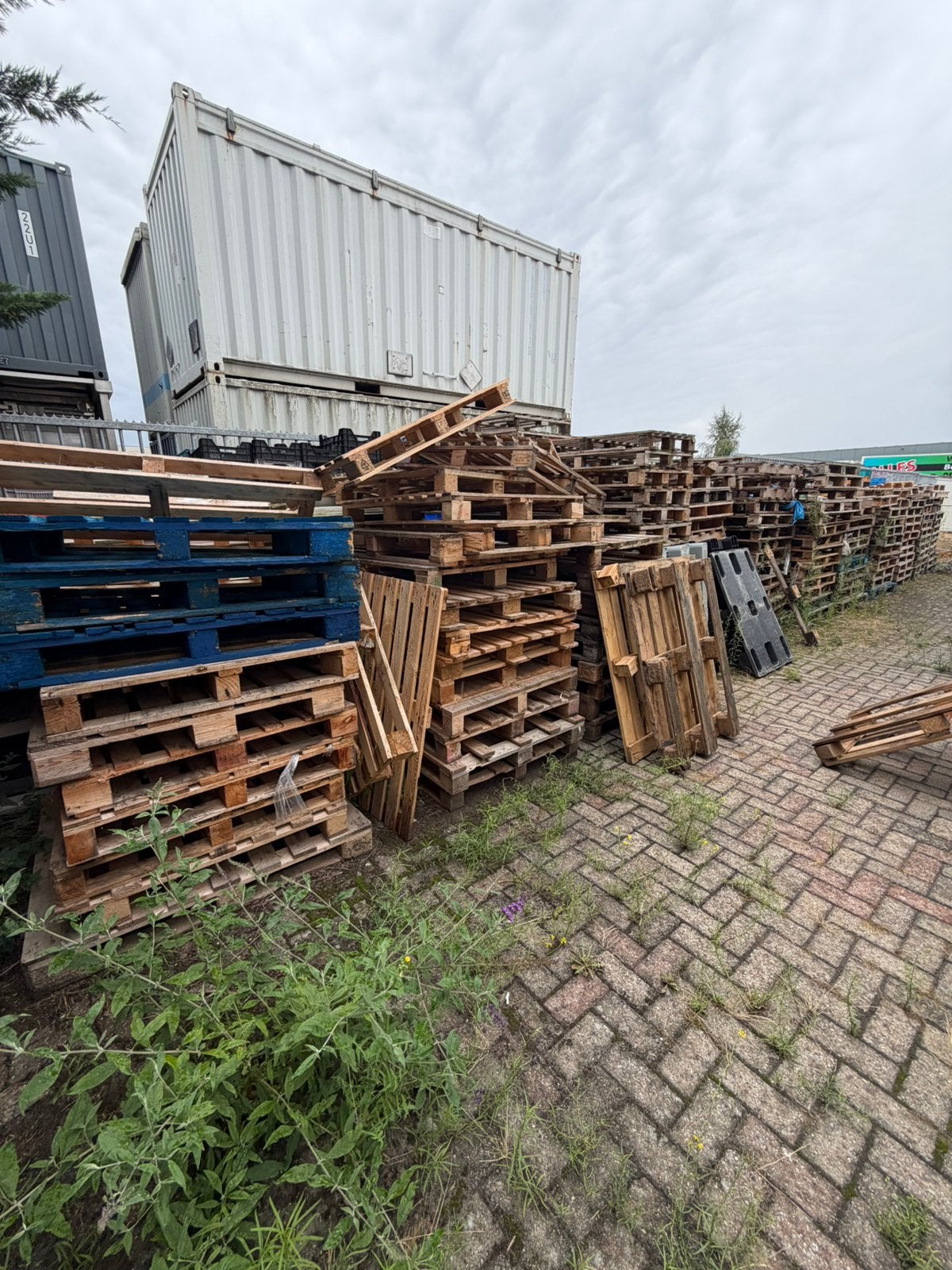 GRATIS AF TE HALEN PALLETS, Tuin en Terras, Brandhout, Ophalen