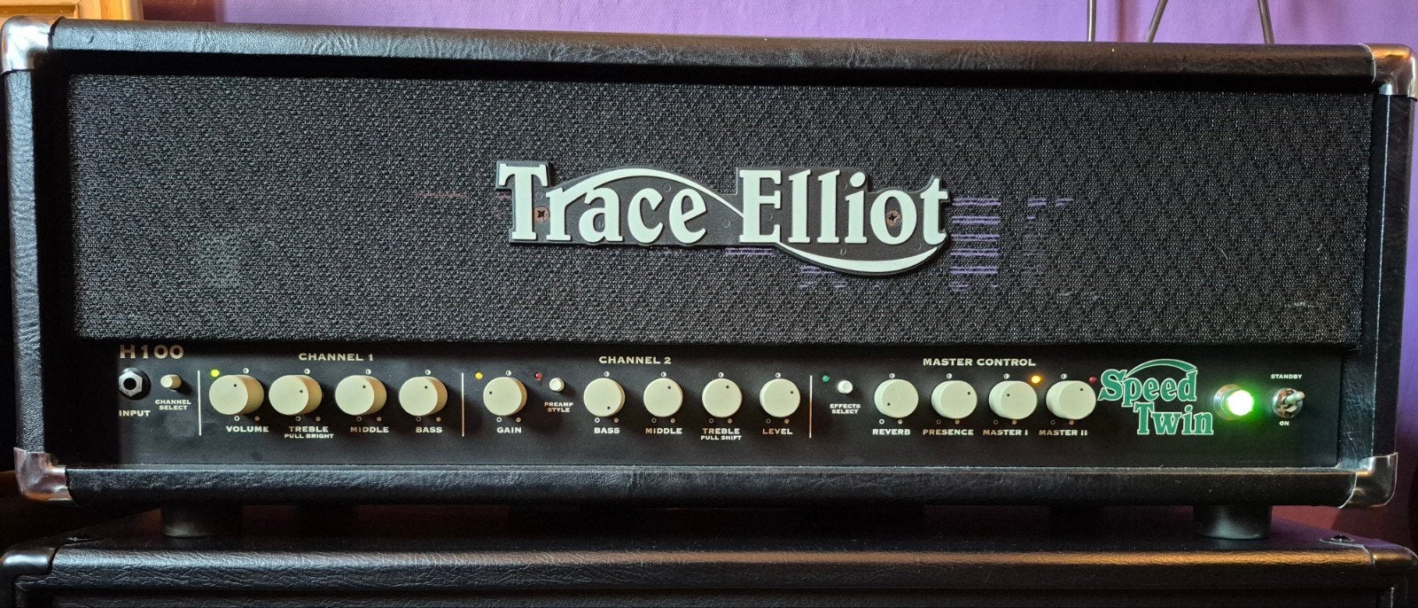 TRACE ELLIOT Speed Twin H100, Ophalen of Verzenden, Gebruikt, Gitaar