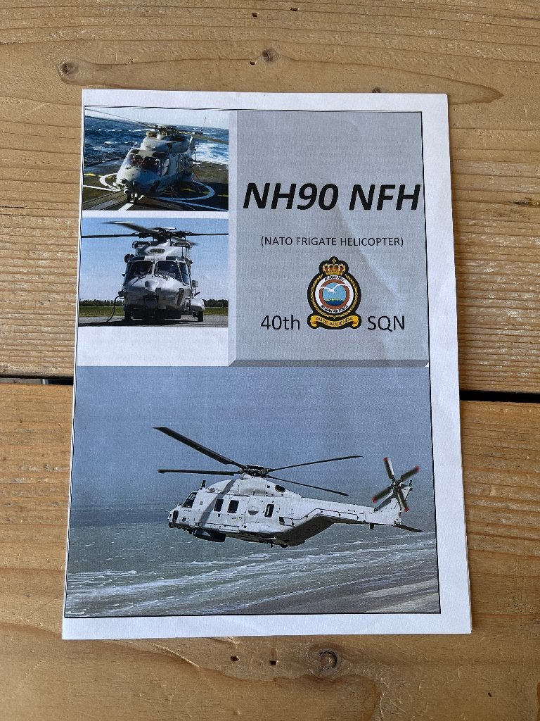 Folder Sea King/Agusta A109/NH-90/Sanicole 2007, Ophalen of Verzenden, Zo goed als nieuw, Kaart, Foto of Prent