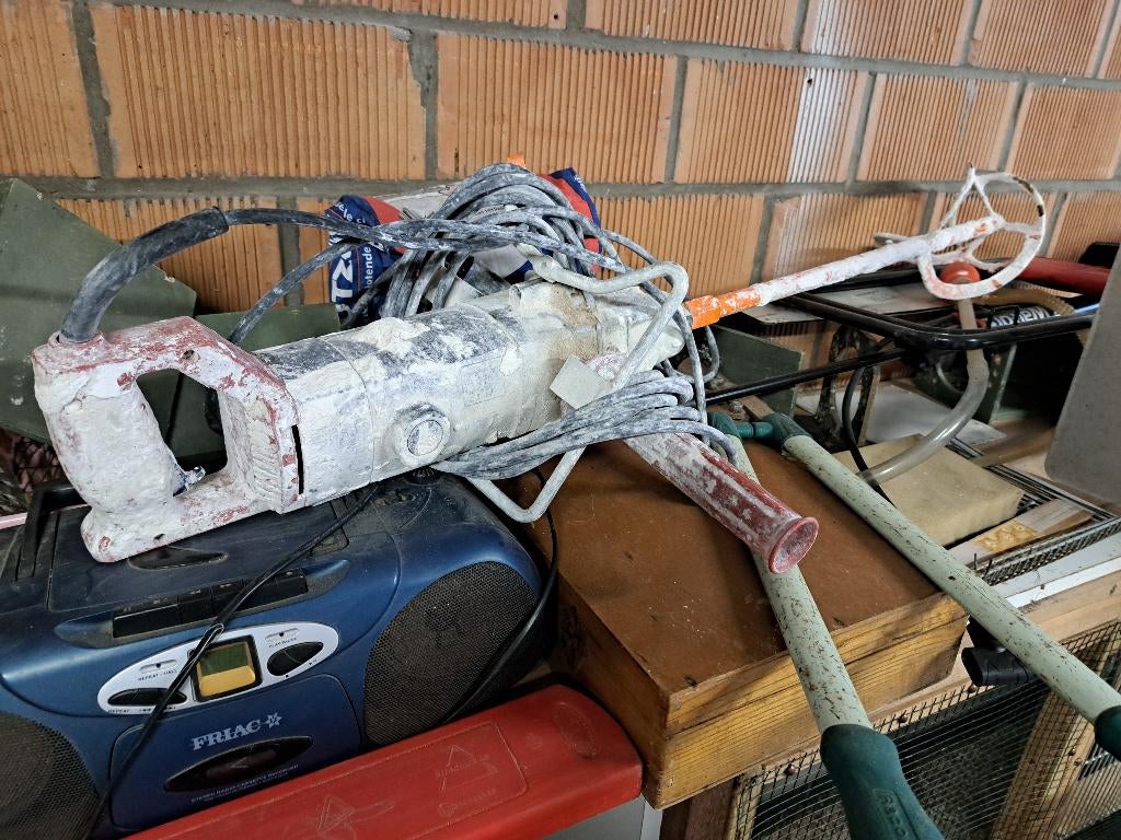 Flex mixer van pleisteraar.. perfecte staat.., Ophalen, Gebruikt, Overige typen