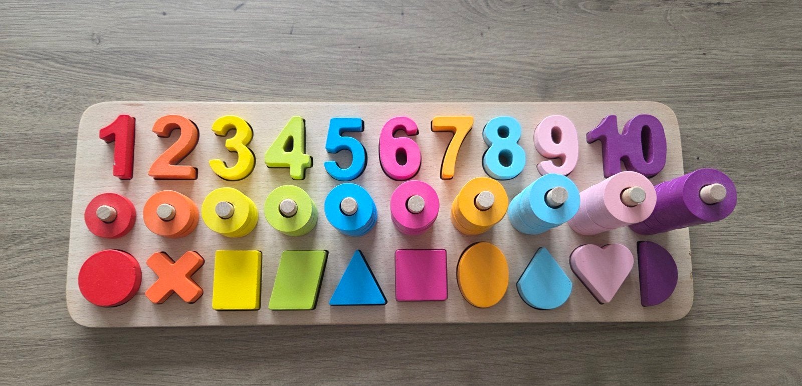 Puzzle éducatif en bois, Enlèvement