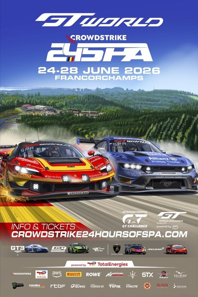 E-ticket CrowdStrike 24 Hours of Spa du 24 au 28 juin, Deux personnes, Plusieurs jours
