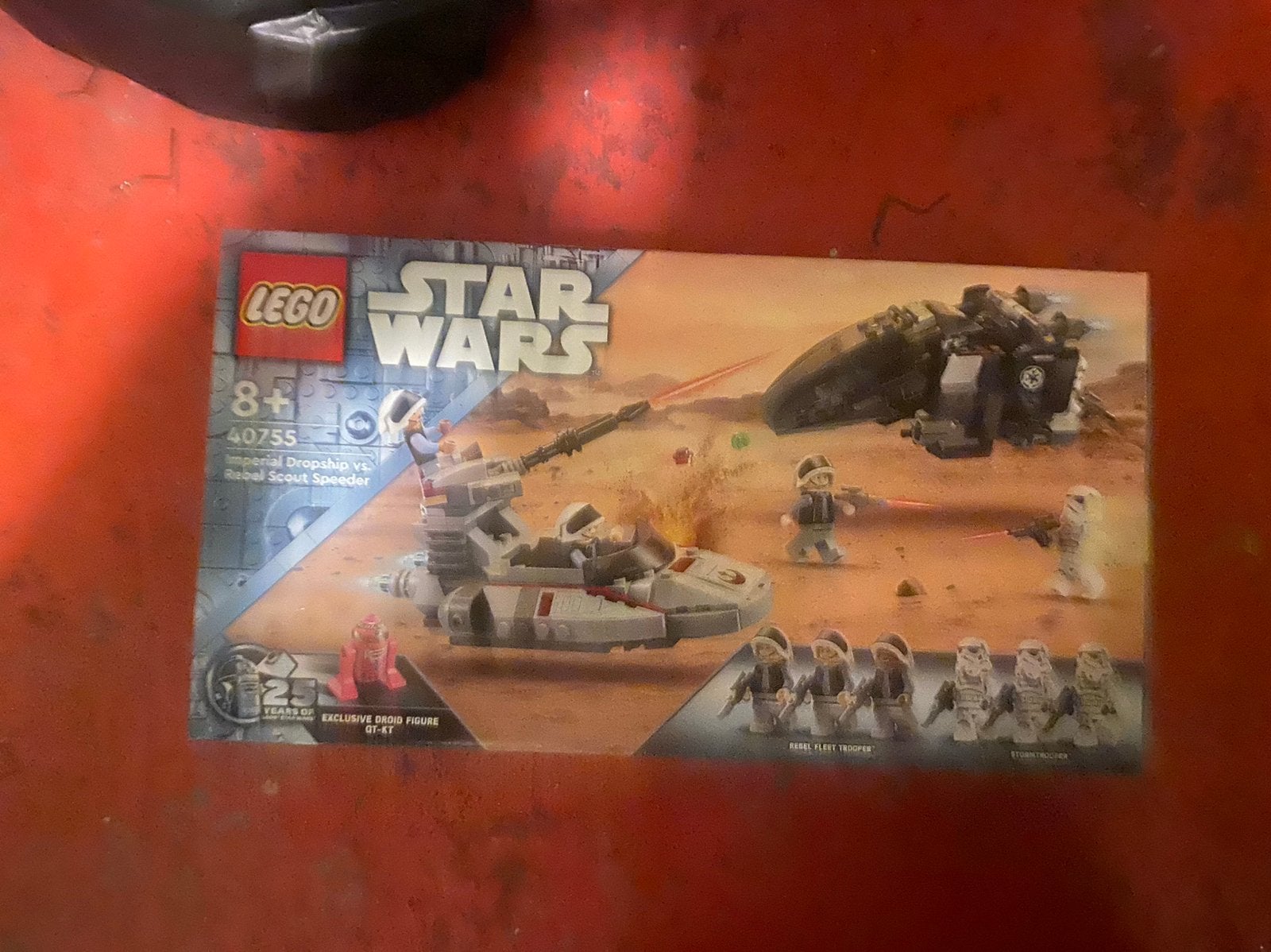 Lego 40755 imperial dropship vs rebel speeder, Ophalen of Verzenden, Zo goed als nieuw, Compleet, Lego