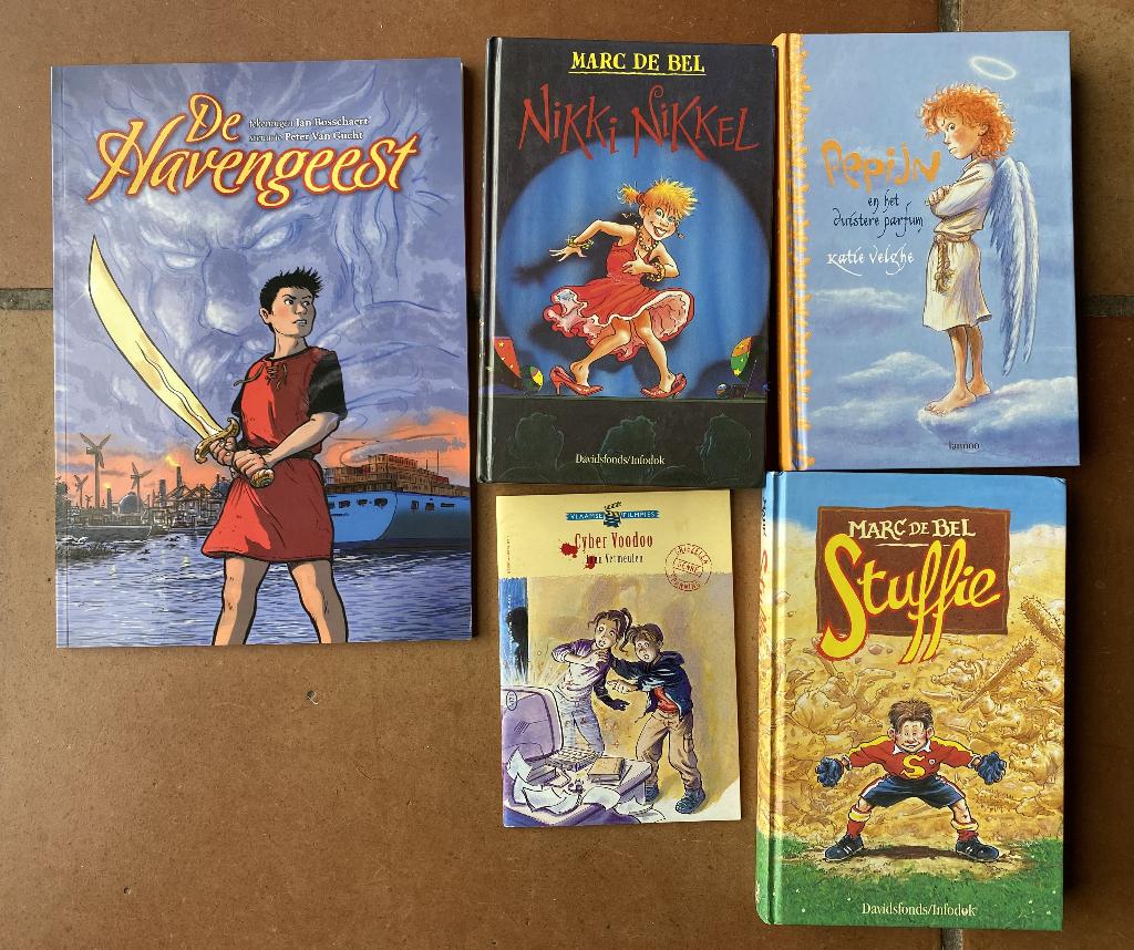 Uitgaven met illustraties Jan Bosschaert, Boeken, Gelezen, Ophalen of Verzenden, Jan Bosschaert, Meerdere stripboeken