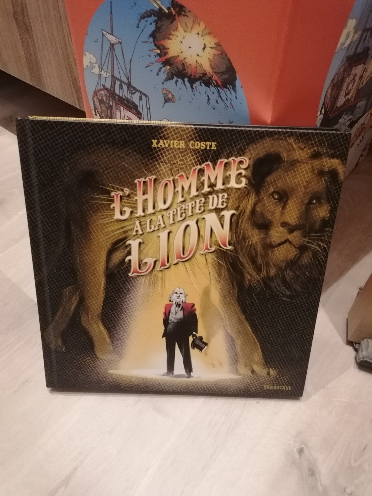 EO Xavier Coste L'homme à la tête de lion, Enlèvement ou Envoi