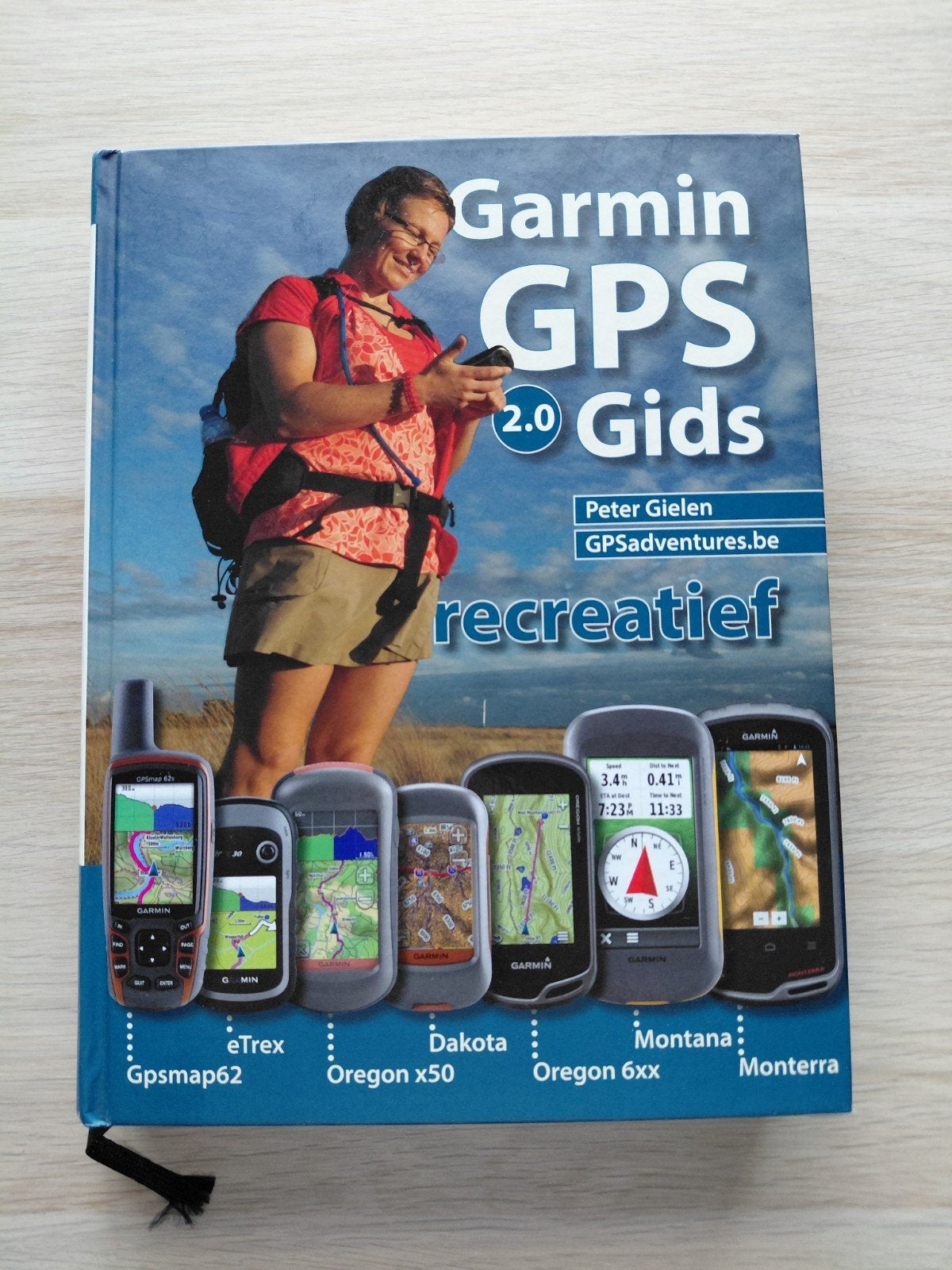 Peter Gielen - Garmin GPS gids, Ophalen, Zo goed als nieuw, Peter Gielen