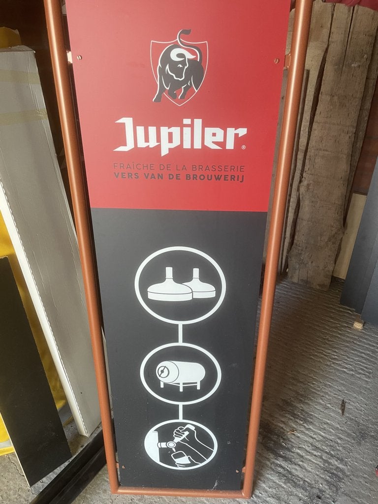 reklame bier, Verzamelen, Ophalen, Gebruikt, Jupiler