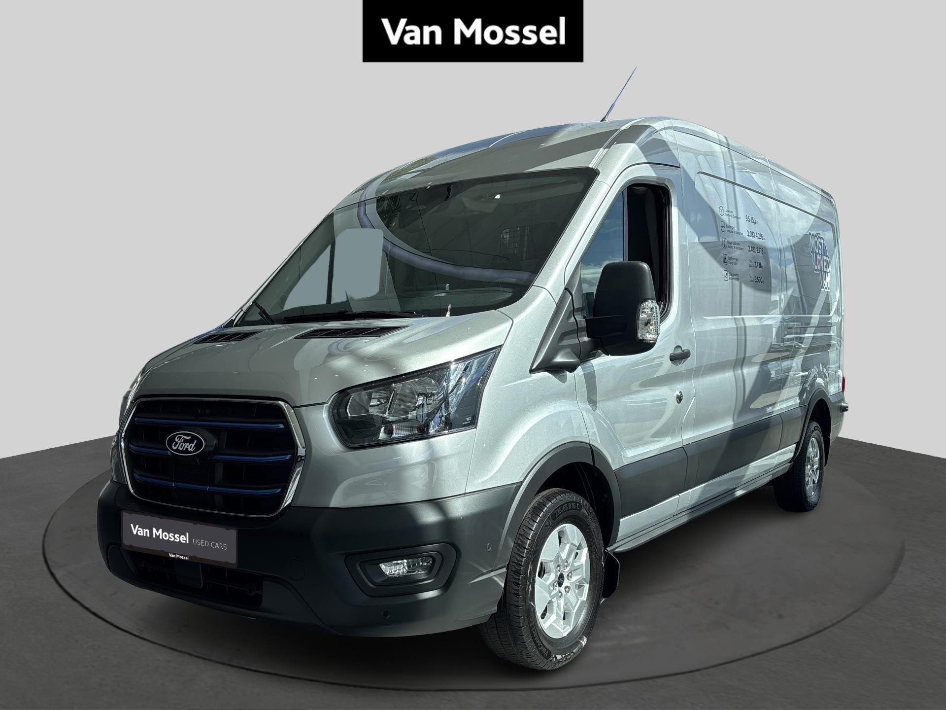 Ford Transit 350L Electric Trend - 360 View - Adaptive Cruis, Auto's, 4 deurs, Traction-control, Nieuw, 92 kWh