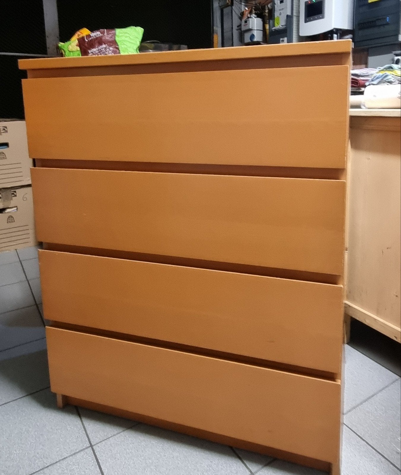 Commode malm Ikea en bon état h100 p48 L80, Maison & Meubles, Enlèvement