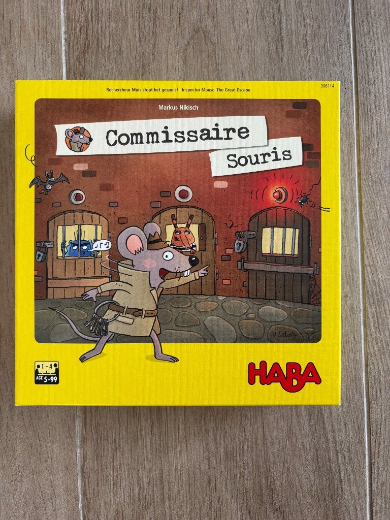Jeu Haba - commissaire souris, Hobby & Loisirs créatifs, Trois ou quatre joueurs, Enlèvement, Comme neuf