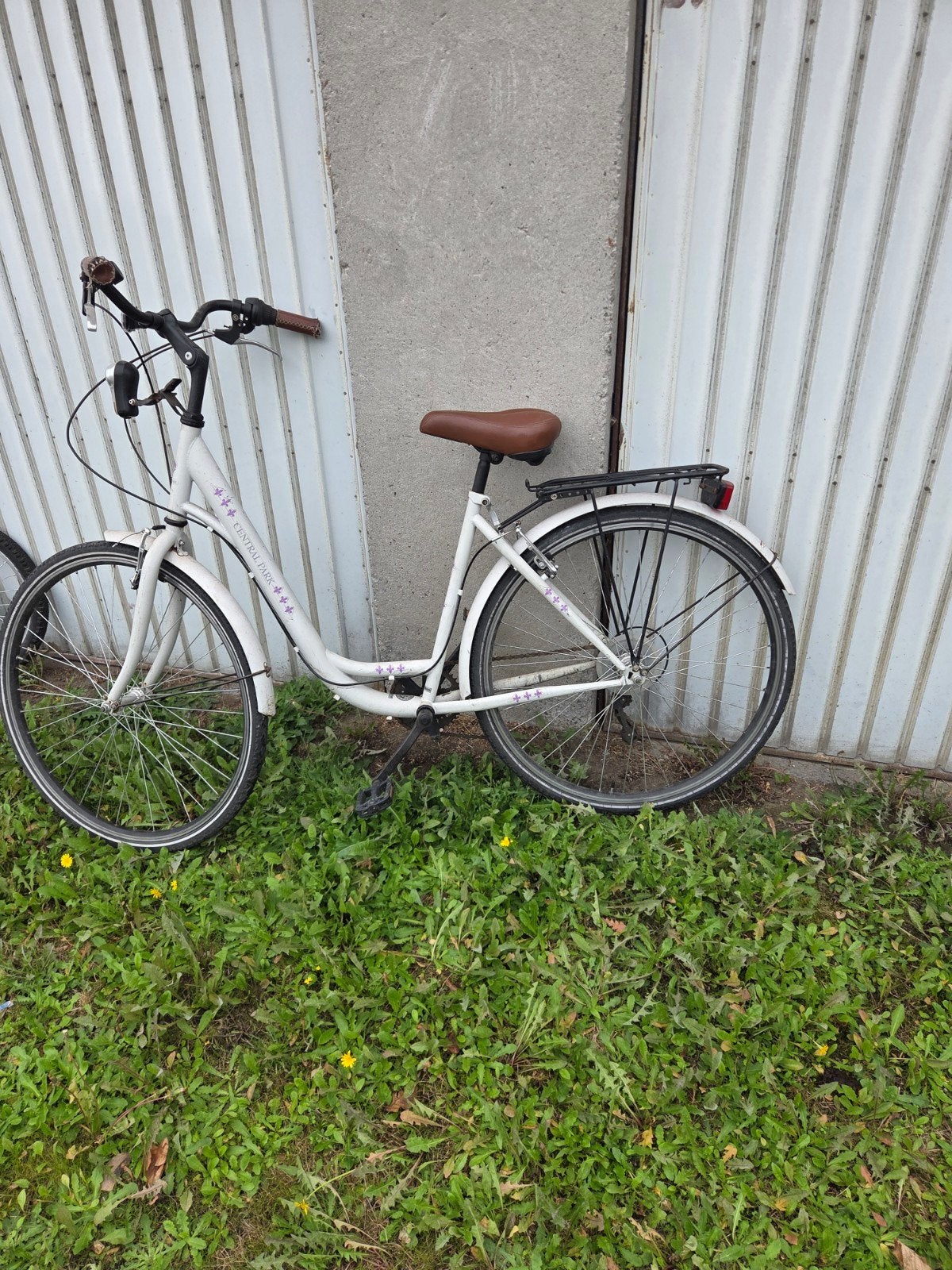 damesfiets, Ophalen