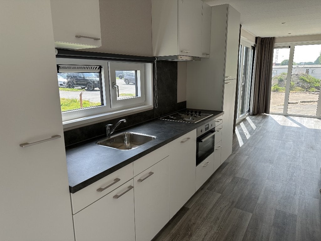 Chalet Green Bay 1100 x 430 cm Polderpark II 2 chambres, Caravanes & Camping