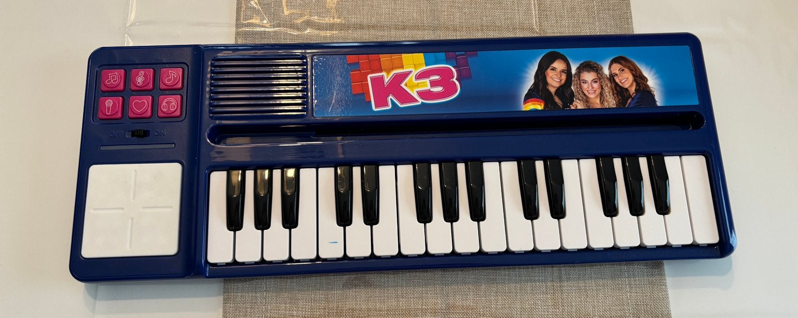 K3 piano, Ophalen, Gebruikt