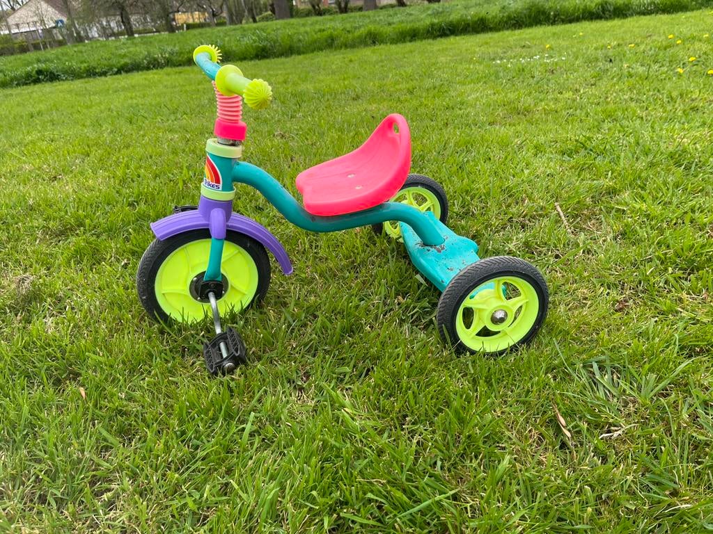 Driewieler kinderfietsje, Ophalen, Gebruikt