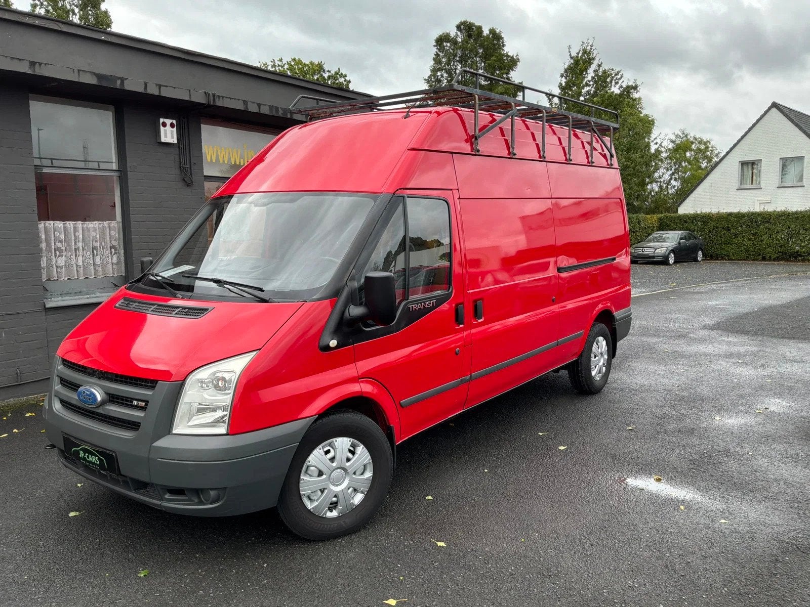 Ford Transit 7500 excl. - Lange en verhoogde versie + Porte-, Autos, Rouge, Achat, 6 portes, 224 g/km