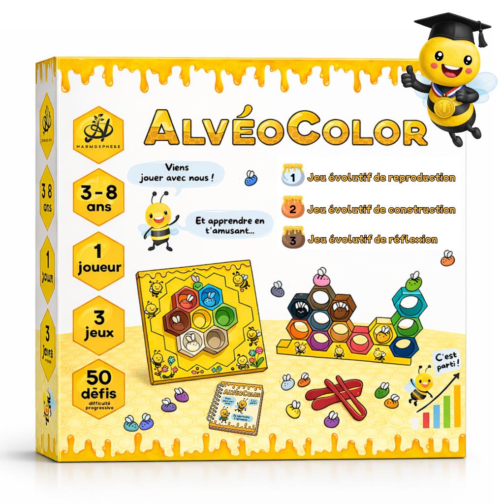 AlvéoColor  Op zoek naar een educatief cadeau-idee?, Ophalen of Verzenden, Nieuw