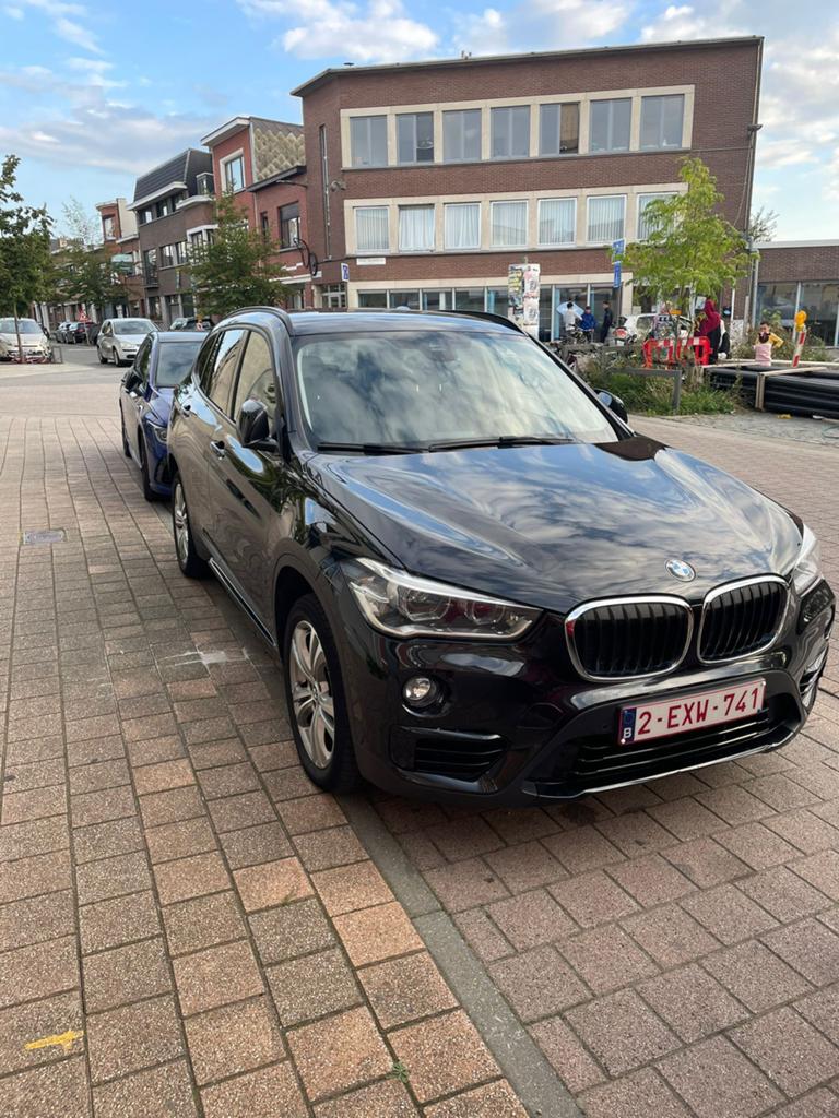 BMW X1 16Ds Drive 120000km, X1, Navigatiesysteem, Zwart, Leder