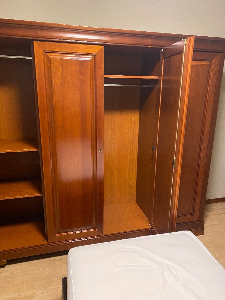 Kleerkast, Ophalen, Zo goed als nieuw, 200 cm of meer, Met lade(s)