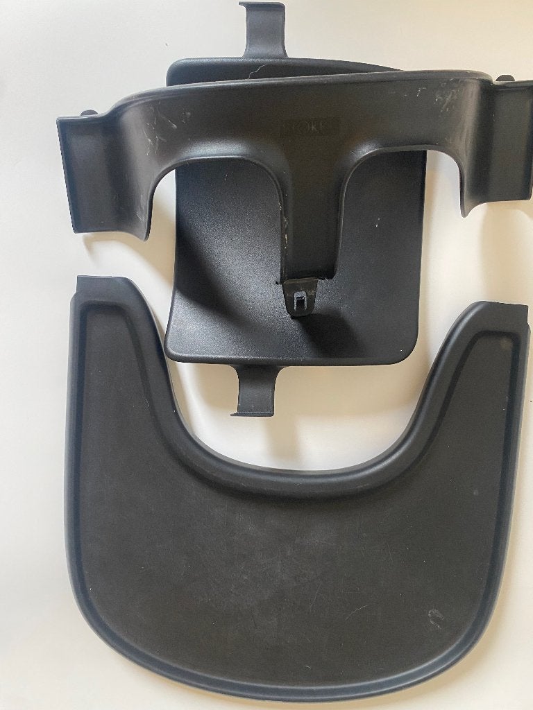 Kinderstoel Verkleiner triptrap Stokke + kussen, Ophalen, Zo goed als nieuw, Overige typen, Stoelverkleiner