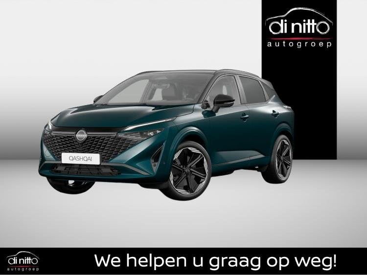 Nissan Qashqai e-POWER N-Design, Auto's, 118 g/km, Stof, 2 kWh, Blauw