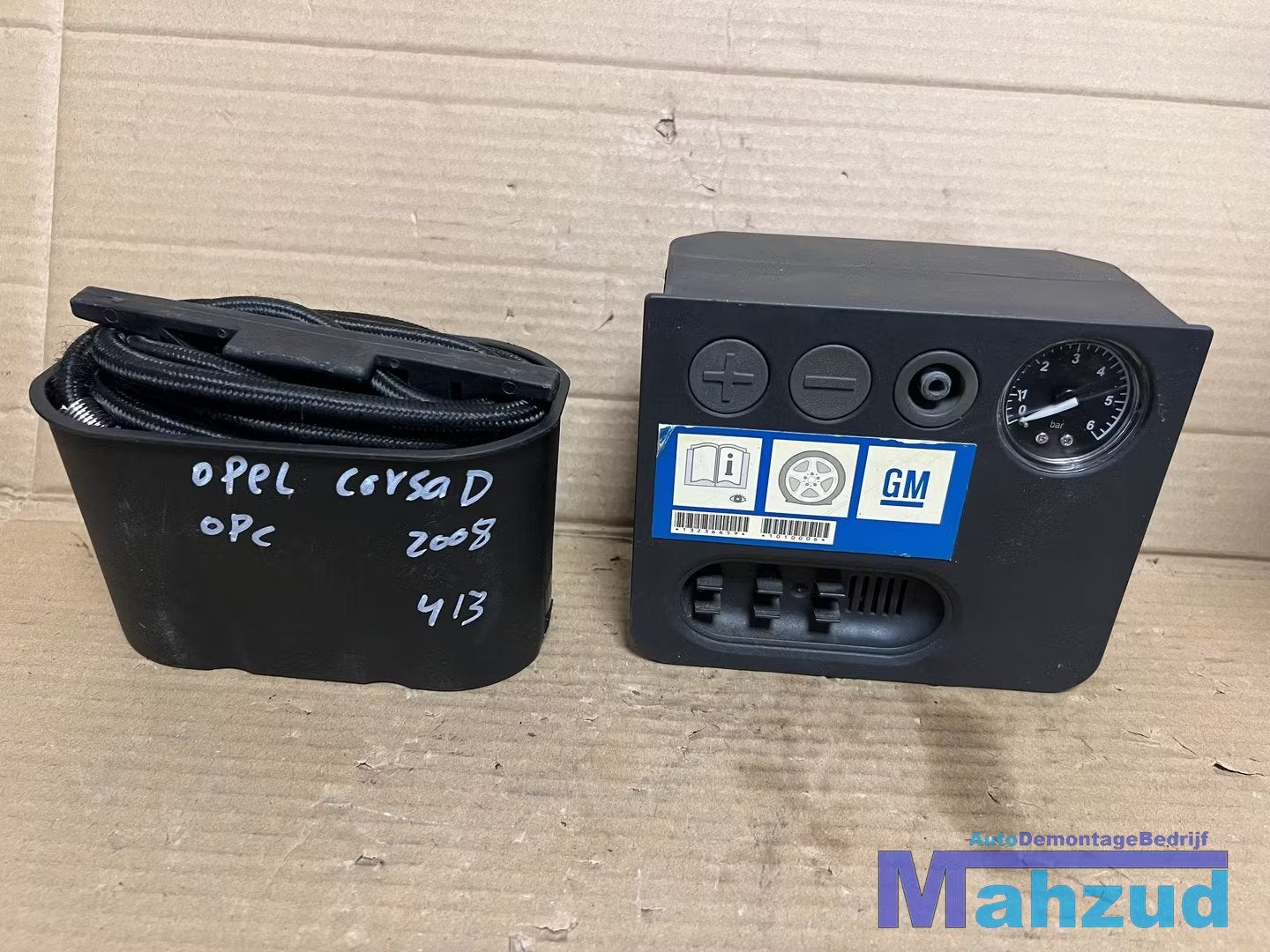OPEL CORSA D Lucht compressor voor banden 2005-2014, Auto-onderdelen, Gebruikt, Opel Automobile GmbH, Kontakt@opel-infoservice.de
