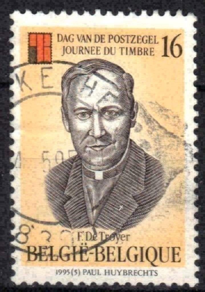 Belgique 1995 - Yvert/OBP 2596 - Journée du timbre (ST), Envoi, Affranchi, Oblitéré