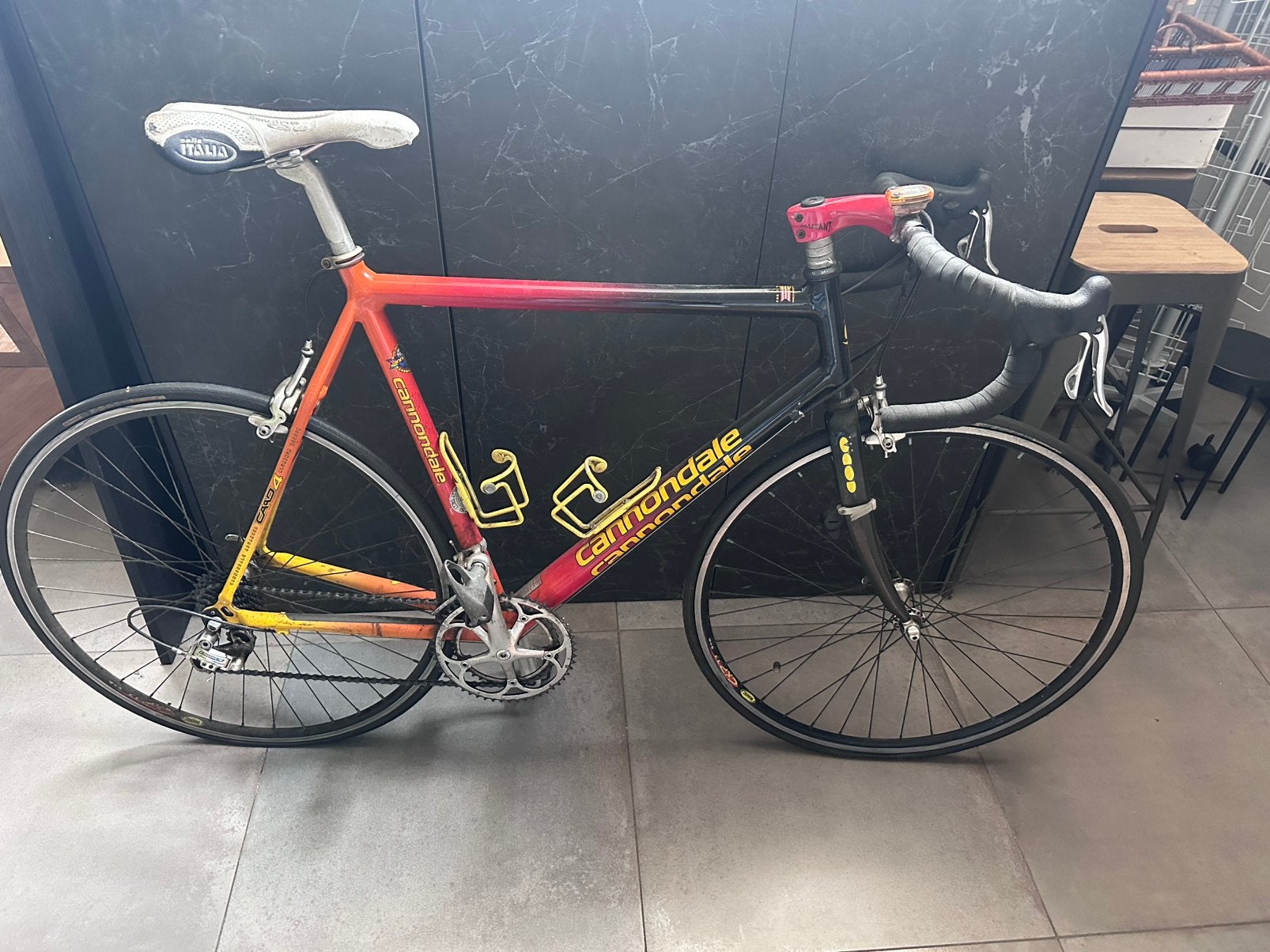 Koersfiets Cannondale, Fietsen en Brommers, Fietsen | Racefietsen, 57 tot 61 cm, Ophalen, Gebruikt, Heren