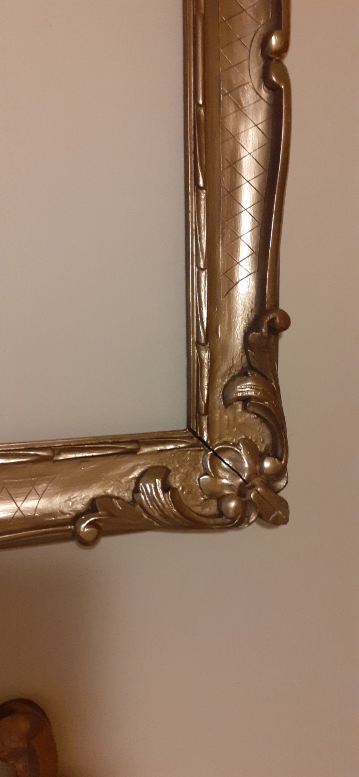 encadrement ancien, Enlèvement