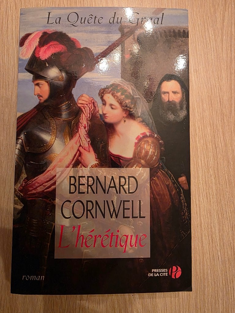 La quête du Graal de Bernard Cornwell, les 3 tomes, Enlèvement, Comme neuf