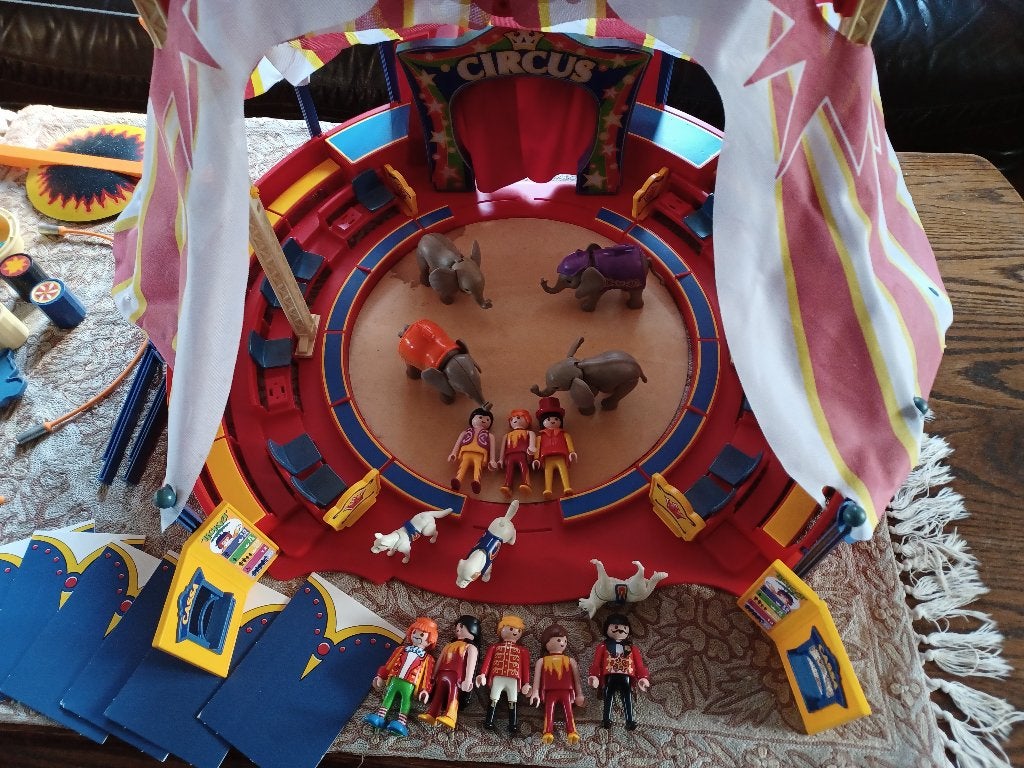 playmobil circus, Kinderen en Baby's, Ophalen of Verzenden, Gebruikt