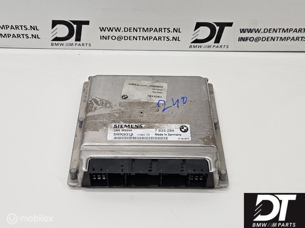 DME ECU MSS54 BMW M3 E46 S54 3.2 S54B32 12147833284, Enlèvement ou Envoi, Utilisé