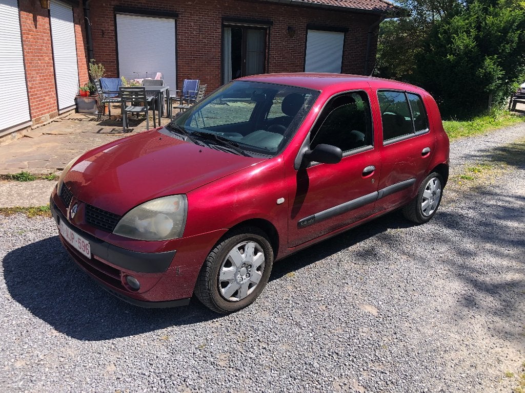 RENAULT Clio 1.4E 98cv BV Auto, Autos, Rouge, Achat, 72 kW, Boîte manuelle